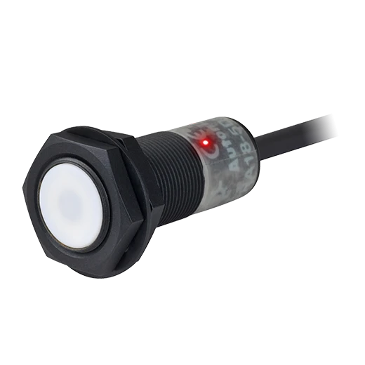 PRA Серия Датчики индуктивные в цилиндрическом корпусе с тефлоновым покрытием (с кабелем)