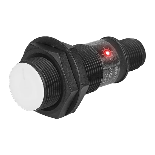 PRDACM Серия Датчики индуктивные повышенной чувствительности в цилиндрическом корпусе c тефлоновым покрытием (с встроенным разъёмом)